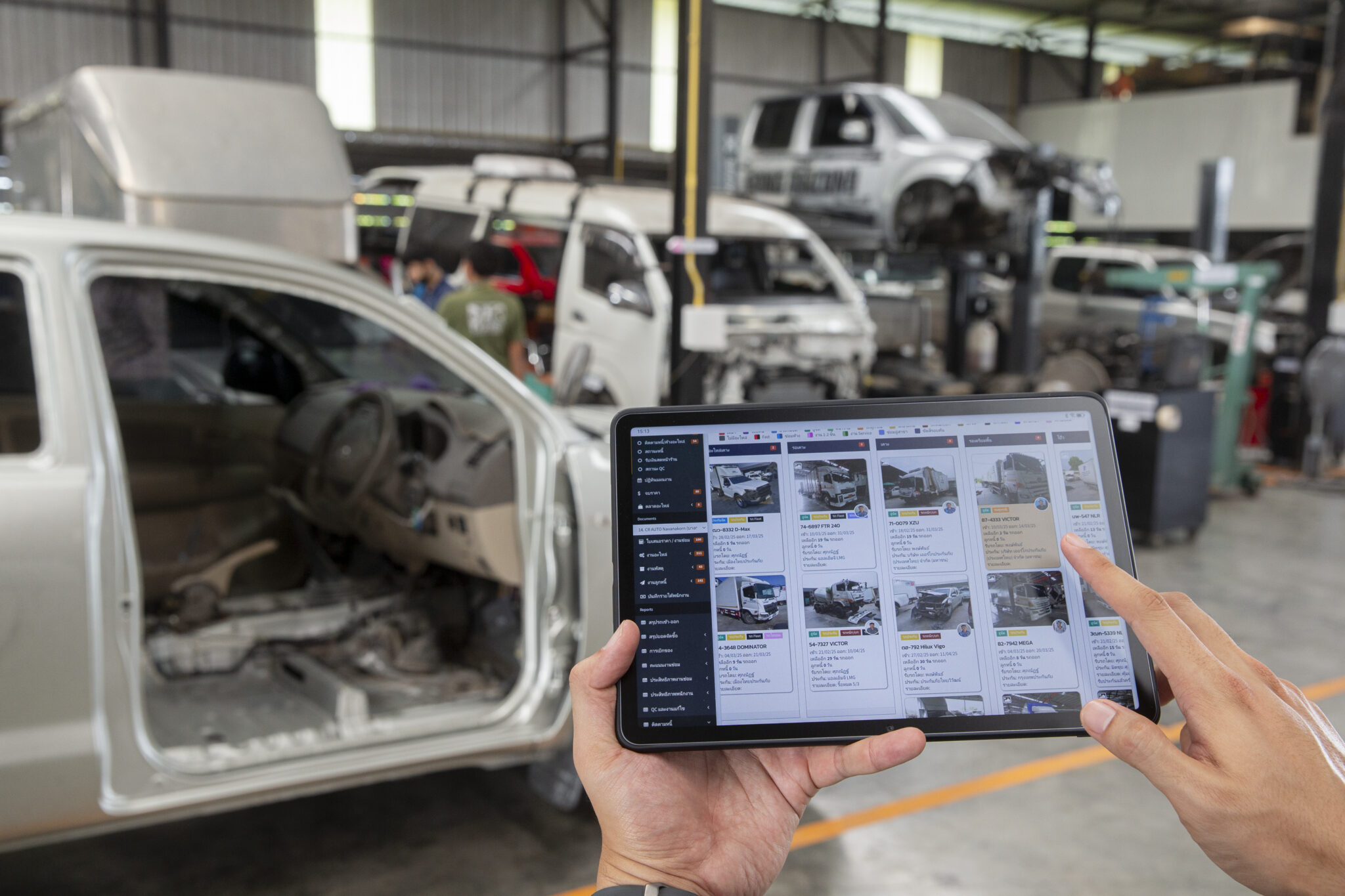 GaragePro — ระบบบริหารอู่ซ่อมรถยนต์